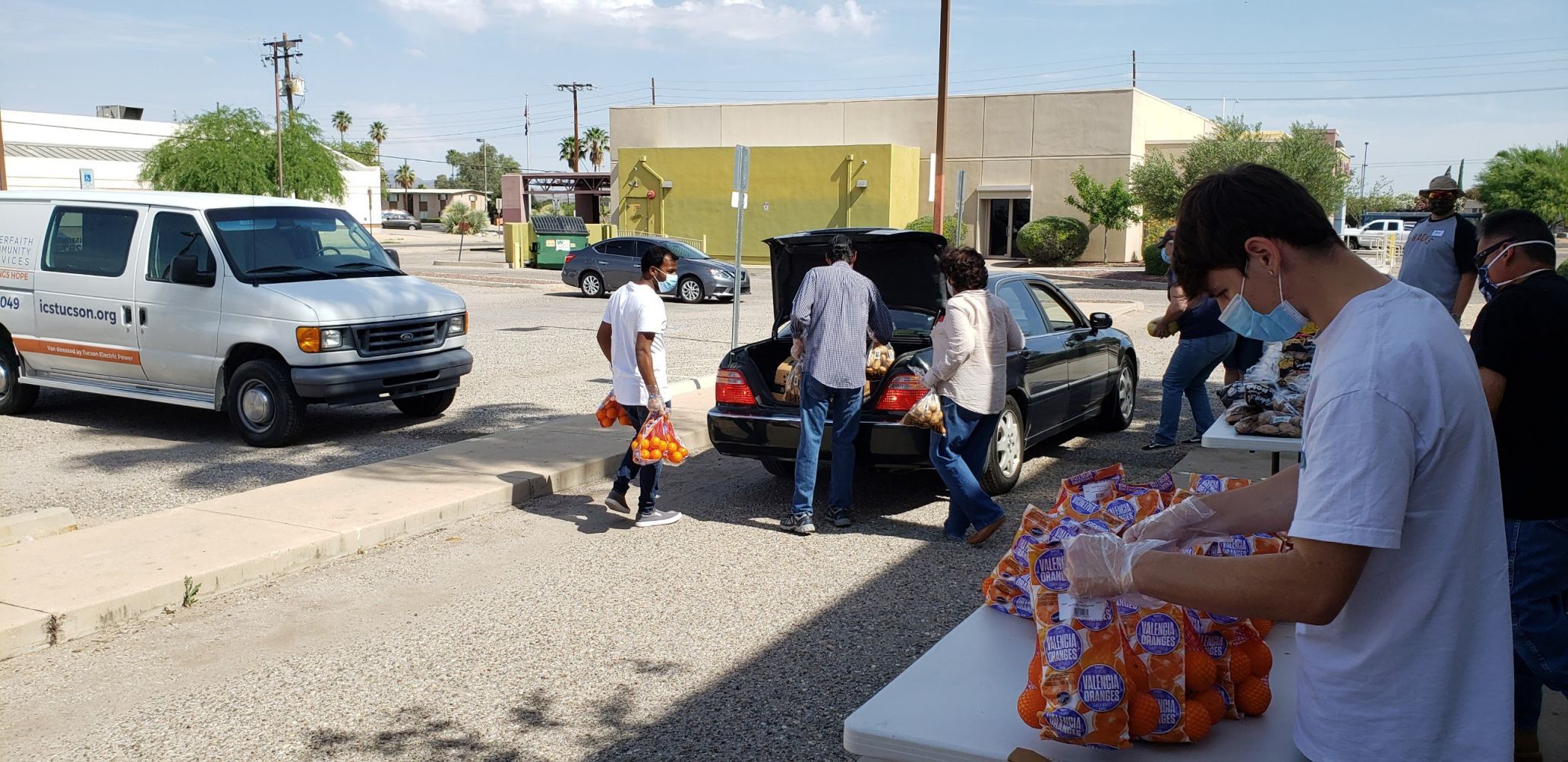 Food distribution (LE)